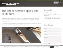 Tablet Screenshot of midlandloftcompany.co.uk